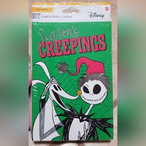 Hallmark Disney Nightmare Before Christmas Holiday Cards (Pack Of 18)